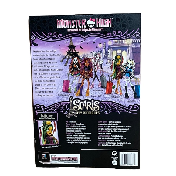 Monster High Scaris City of Frights Jinafire Long Doll 2012 Mattel Y0378 - Picture 4 of 5